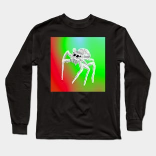 Jumping Spider Drawing V6 Long Sleeve T-Shirt